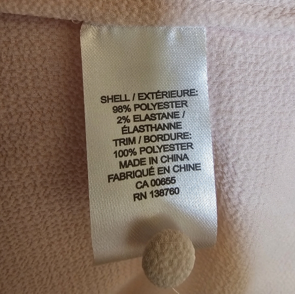 Pink Blouse with Button-Up Back - Picture 4 of 5